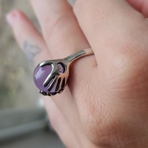 Vintage Amethyst Unique Ring